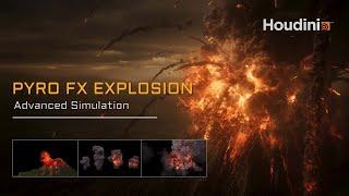 2021 Houdini FX Reel | Cinematic Volcano Eruption | Advanced Pyro Simulation