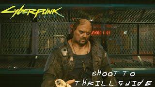 Shoot To Thrill Cyberpunk 2077 - First Place at the Shooting Range