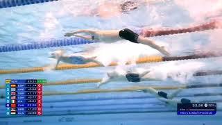 Pan Zhanle 潘展乐 world record 100m freestyle 46.80 (22.26 split) Doha 2024