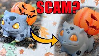 The Halloween Bulbasaur Scam! Shysters will knockoff anything to make a buck!