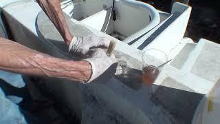 Building A Bilge Bulkhead Below A Back Berth