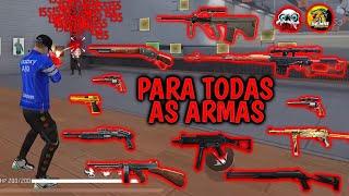 PARA TODAS AS ARMAS ️ QUALQUER CELULAR  a MELHOR SENSIBILIDADE para SUBIR CAPA no FREE FIRE!!