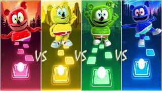 Gummy Bear With His New Colors - Gummy Bear Songs - Tiles Hop EDM Rush!