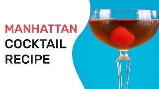 Manhattan Cocktail Recipe in Under 1 Minute 