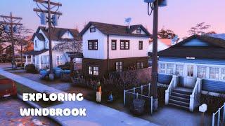 Windbrook! The aesthetic sims 4 save file YOU NEED