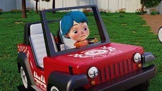 Cars and Trucks Song - Beep Beep Beep - Vehicles Song - Baby Song | BabaSharo TV - Kids Songs​