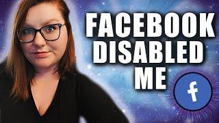 Facebook DISABLED my account for NO reason. Now what?? #FacebookDisabledMe