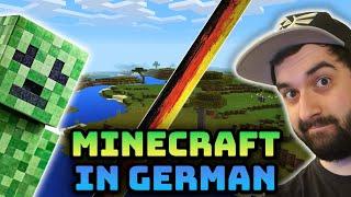 Deutsch lernen mit Minecraft | Englische Erklärung