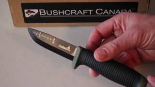 New Hultafors OK4 knife overview by www.bushcraftcnada.com