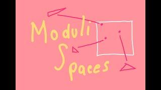 What is a moduli space?