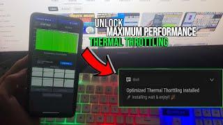 Unlock Maximum Thermal Throttling Performance Android! Turbocharge Your Gaming Experience (No Root)