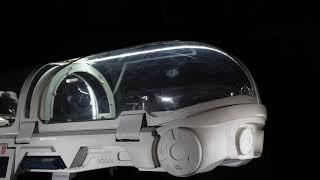 Lot #586 PROMETHEUS (2012) - Full Sized Light-Up Functional Medical Pod