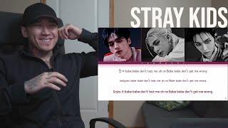 STRAY KIDS 'TASTE' + '3RACHA' LYRICS (REACTION)