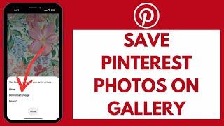 How to Save Pinterest Pictures to Gallery (2024)