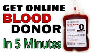 Connect to Blood Donors with just a click | Online Blood Donor app mblood