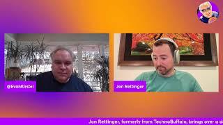 Jon Rettinger @Jon4Lakers, founder of @TechnoBuffalo, a forum for all things electronic