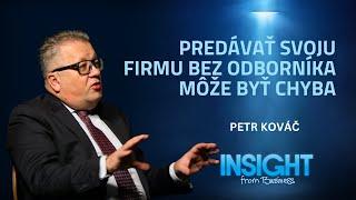 Predávať svoju firmu bez odborníka môže byť chyba. Petr Kováč, EY | IFB #27