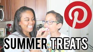 PINTEREST SUMMER TREATS TESTED AND TRIED! 2017