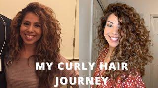 My Curly Hair Journey with Transition Pictures! | 2c/3a Curl Pattern