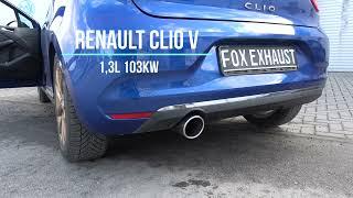 Renault Clio V 1,3l 103kW FOX Exhaust Systems