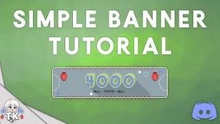 DISCORD MINIMALIST BANNER TUTORIAL