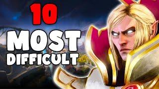 Trying Dota 2's Most Difficult Heroes