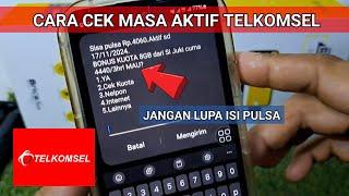 Cara Cek Masa Aktif Telkomsel 100% Mudah !!!