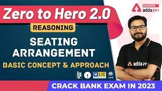 Seating Arrangement Basic Concept & Approach (L-1) | Reasoning Banking Foundation Adda247 (Class-14)