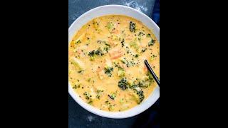 Amazing Broccoli Cheddar Soup - Try My Chow