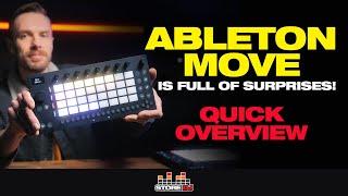 Ableton 'MOVE' Feature Overview  Compact Controller AND Standalone Groovebox!