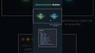 5 Essential Glassmorphism Button CSS Tricks Every Web Designer Needs to Know