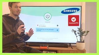 ExpressVPN Samsung TV/ Smart TV Guide & Tutorial!  Unblock Netflix On Smart TV With VPN [2024] 