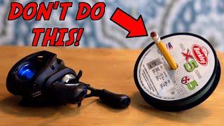 You'll NEVER Spool a Fishing Reel the Same After Watching This!