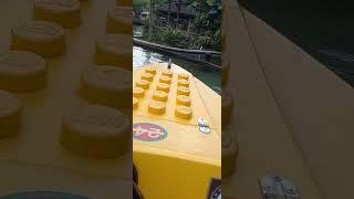 Boating experience at Legoland Malaysia.