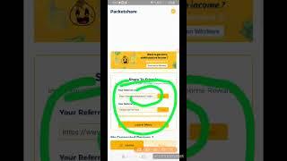 new app packetshare free mining crypto coin referral bonus code 1BDD016E813FF62A sing up bonus $5