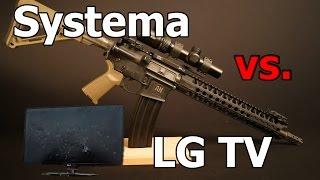 SYSTEMA AIRSOFT VS LG TV - Systema Max Review GSP Airsoft german