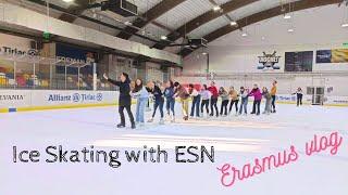 Ice-skating with ESN - Bucharest Erasmus vlog