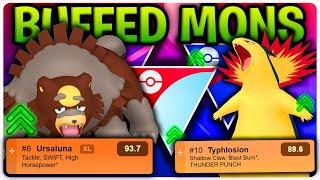 TYPHLOSION IS SICK!  ALL (IMPORTANT) BUFFED POKEMON FOR THE NEW SEASON 19 | GO BATTLE LEAGUE