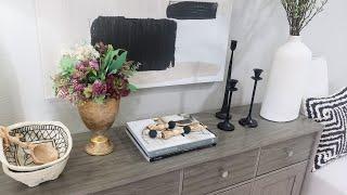 Spring 2022 Decorate With Me | 4 Console Table Styling Ideas