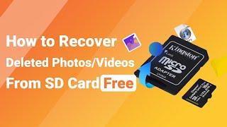 How to Recover Deleted Photos  & Videos From SD Card Free