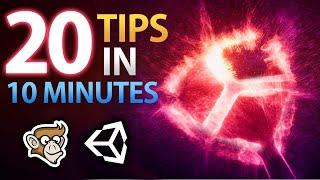 20 Unity Tips in 10 MINUTES!