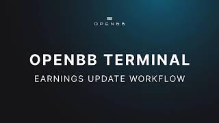 How to analyze Earnings with Copilot on OpenBB Terminal