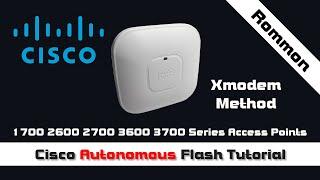 How To Flash Cisco Access Points With Xmodem And Tera Term To Latest Autonomous IOS Firmware