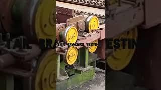 Tail Braker Testing of Braking #automation #rollingmill #industrialautomationpk