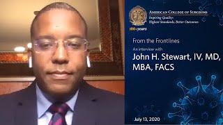 A conversation with John H. Stewart, IV, MD, MBA, FACS