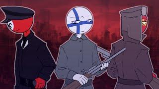 Sweet Dreams - Animation Meme [Countryhumans - Continuation War - Finland, USSR, Third Reich]