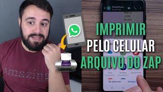 COMO IMPRIMIR PELO CELULAR UM ARQUIVO RECEBIDO NO WHATSAPP