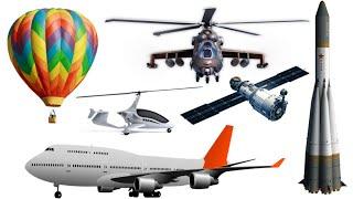 Air transport: videos for children.