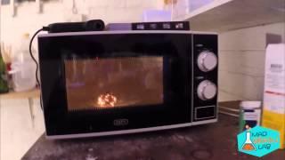 Oops! Metal in microwave scare