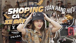 Vlog#81 BỊ BẠN DỤ SHOPPING CẢ XE ĐẨY TOÀN HÀNG HIỆU  [Cuộc sống ở Việt Nam của Gà Tây Tây]